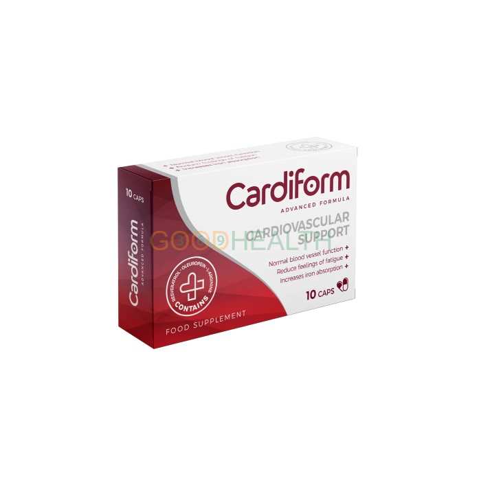 Cardiform - Kapsulės nuo hipertenzijos Vilniuje