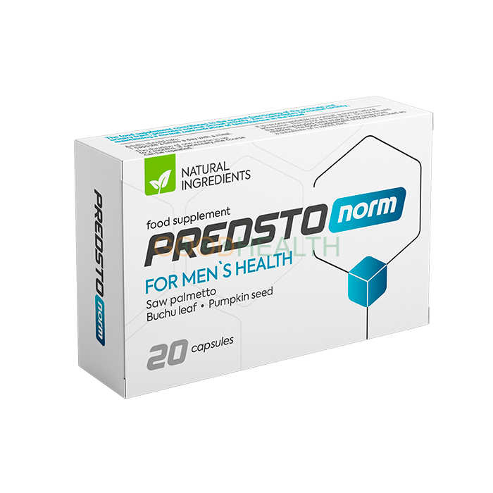 Predstonorm - prostatos sveikatos produktas Lietuvoje